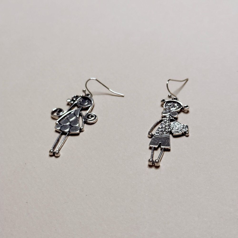 Boho dangle earrings S990 - Picture 3 of 3